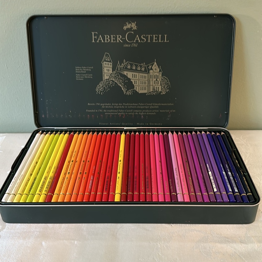 Faber Castell Polychromos Artists 120 Color Pencil Set Tin. - Picture 6 of 10